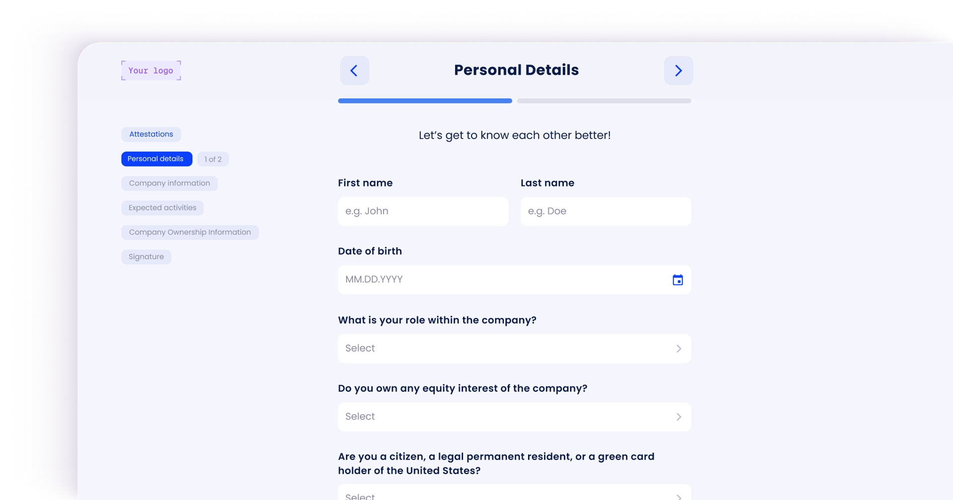 Client Onboarding